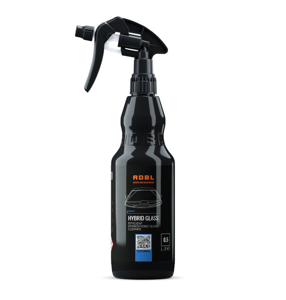 ADBL Hybrid Glass 500ml – glass cleaner with an invisible wiper