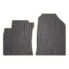Car mats NOMAD front with beige leather piping tailor-made for Hyundai i30 III since 2017