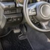 Dywaniki samochodowe NOMAD przednie ze skórzaną czarną lamówką dopasowane do Renault Scenic II 2003-2009