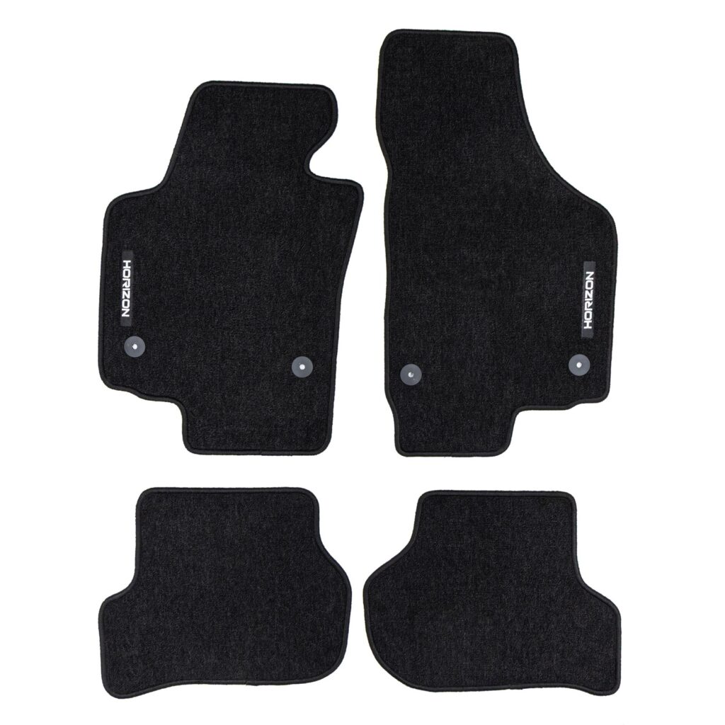 Dywaniki samochodowe welurowe Horizon do SEAT Toledo III 2004-2009