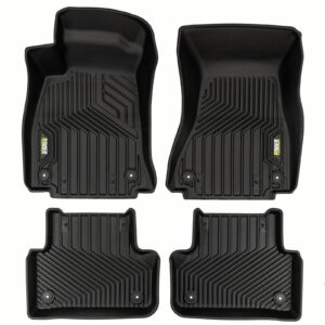 Dywaniki samochodowe 2w1 Race Rock dopasowane do Audi A4 B9 2015-2023