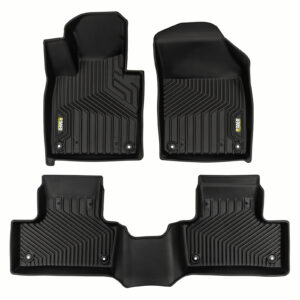Dywaniki samochodowe 2w1 Race Rock wraz z zestawem wymiennych ringów i emblematów dopasowane do Volvo XC60 II od 2017