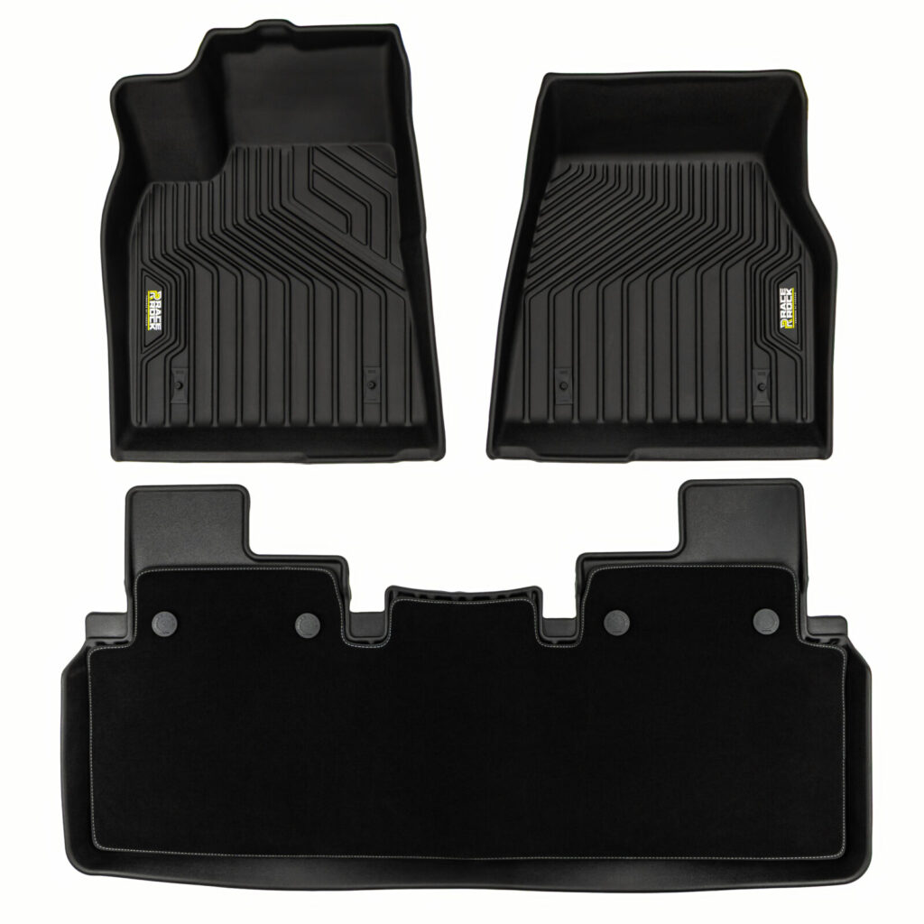 Dywaniki samochodowe 2w1 Race Rock dopasowane do Tesla Model S 2012-2021