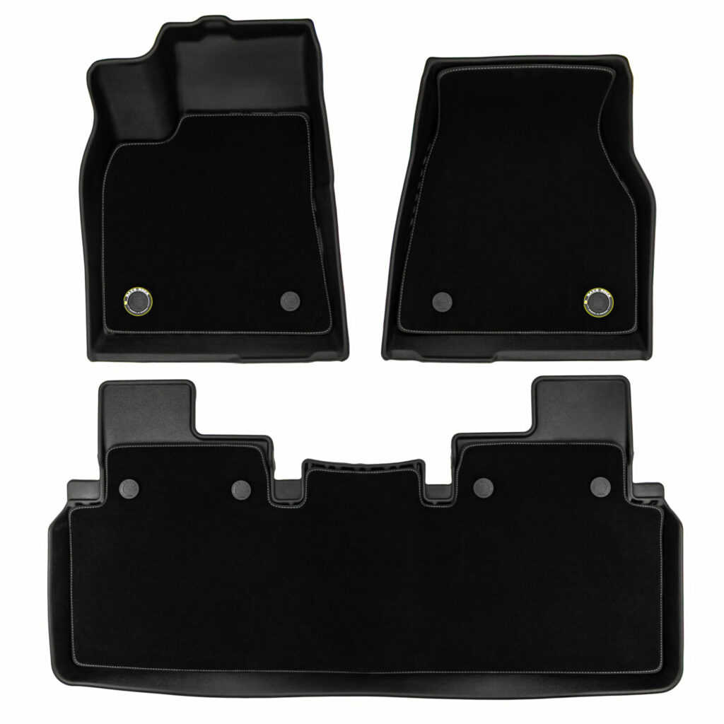 Dywaniki samochodowe 2w1 Race Rock dopasowane do Tesla Model S 2012-2021