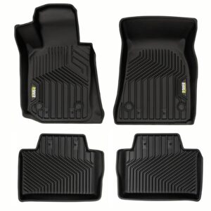 Dywaniki samochodowe 2w1 Race Rock wraz z zestawem wymiennych ringów i emblematów dopasowane do BMW Seria 4 Gran Coupe G26 od 2021