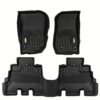 Dywaniki samochodowe 2w1 Race Rock dopasowane do Jeep Wrangler III Rubicon 2006-2018