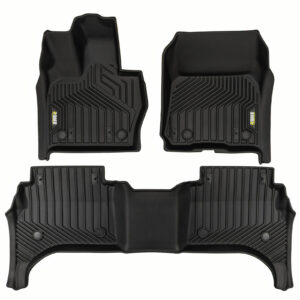 Dywaniki samochodowe 2w1 Race Rock wraz z zestawem wymiennych ringów i emblematów dopasowane do Land Rover Range Rover Sport III od 2022