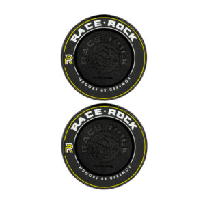 Żółte, wymienne ringi do dywaników Race Rock