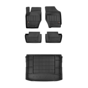 Zestaw: dywaniki samochodowe i mata bagażnika ProLine dopasowane do Citroën C4 I 2004-2010