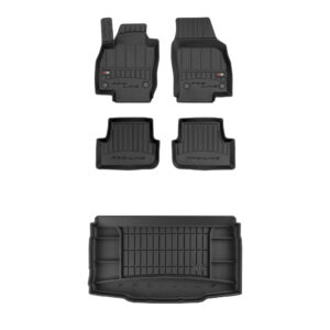 Zestaw: dywaniki samochodowe i mata bagażnika ProLine dopasowane do SEAT Ibiza V od 2017
