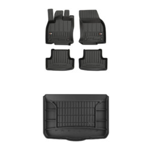 Zestaw: dywaniki samochodowe i mata bagażnika ProLine dopasowane do Audi Q2 2016-2020