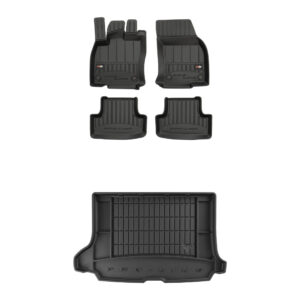 Zestaw: dywaniki samochodowe i mata bagażnika ProLine dopasowane do Audi Q2 2016-2020