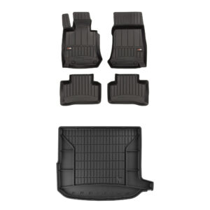 Zestaw: dywaniki samochodowe i mata bagażnika ProLine dopasowane do Mercedes-Benz GLC C253 2016-2023