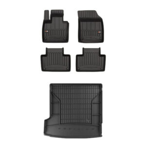 Zestaw: dywaniki samochodowe i mata bagażnika ProLine dopasowane do Volvo XC90 II od 2014