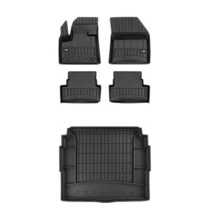 Zestaw: dywaniki samochodowe i mata bagażnika ProLine dopasowane do Opel Grandland X od 2017
