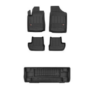Zestaw: dywaniki samochodowe i mata bagażnika ProLine dopasowane do Citroën C2 2003-2009