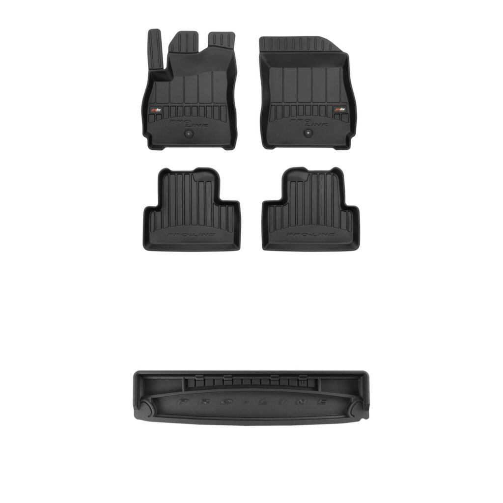 Zestaw: dywaniki samochodowe i mata bagażnika ProLine dopasowane do Chevrolet Orlando I 2010-2018