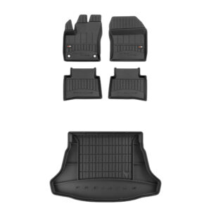 Zestaw: dywaniki samochodowe i mata bagażnika ProLine dopasowane do Toyota Prius IV 2015-2023