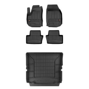 Zestaw: dywaniki samochodowe i mata bagażnika ProLine dopasowane do Opel Zafira B 2005-2014