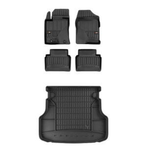 Zestaw: dywaniki samochodowe i mata bagażnika ProLine dopasowane do Toyota Avensis II 2003-2009
