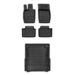 Zestaw: dywaniki samochodowe i mata bagażnika ProLine dopasowane do Porsche Panamera II od 2016