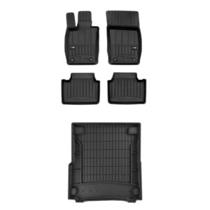 Zestaw: dywaniki samochodowe i mata bagażnika ProLine dopasowane do Porsche Panamera II od 2016