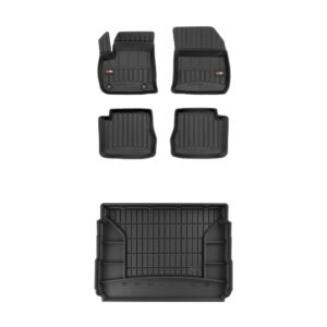 Zestaw: dywaniki samochodowe i mata bagażnika ProLine dopasowane do Citroën e-C4 od 2020