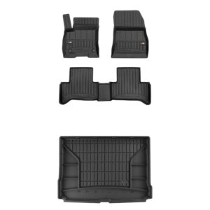 Zestaw: dywaniki samochodowe i mata bagażnika ProLine dopasowane do Mercedes-Benz EQA od 2021