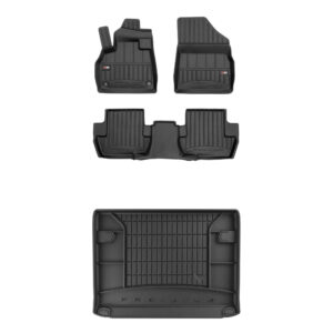 Zestaw: dywaniki samochodowe i mata bagażnika ProLine dopasowane do Citroën DS5 2011-2015