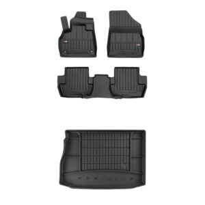 Zestaw: dywaniki samochodowe i mata bagażnika ProLine dopasowane do Citroën DS5 2011-2015