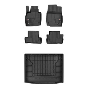 Zestaw: dywaniki samochodowe i mata bagażnika ProLine dopasowane do Mazda MX-30 od 2020