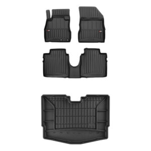 Zestaw: dywaniki samochodowe i mata bagażnika ProLine dopasowane do Nissan Note II 2012-2017