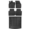 Zestaw: dywaniki samochodowe i mata bagażnika ProLine dopasowane do Volkswagen Tiguan Allspace 2017-2024