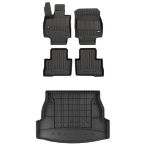 Zestaw: dywaniki samochodowe i mata bagażnika ProLine dopasowane do Toyota RAV4 V od 2019