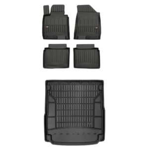 Zestaw: dywaniki samochodowe i mata bagażnika ProLine dopasowane do Hyundai i40 2011-2019